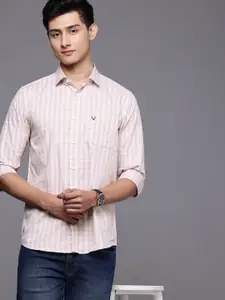 Allen Solly Pure Cotton Classic Fit Tartan Checked Casual Shirt