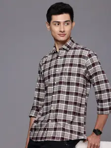 Allen Solly Sport Fit Checked Pure Cotton Casual Shirt