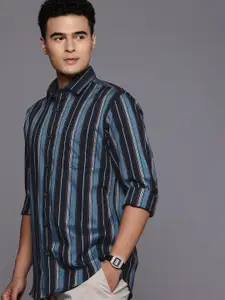 Allen Solly Pure Cotton Classic Fit Striped Casual Shirt