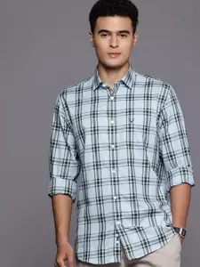 Allen Solly Sport Fit Checked Pure Cotton Casual Shirt