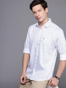 Allen Solly Pure Cotton Classic Fit Ethnic Motifs Printed Casual Shirt