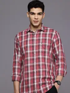 Allen Solly Pure Cotton Classic Fit Checked Casual Shirt