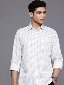 Allen Solly Sport Fit Geometric Printed Pure Cotton Casual Shirt