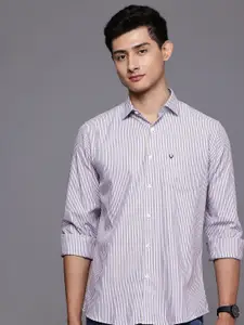 Allen Solly Pure Cotton Classic Fit Striped Casual Shirt