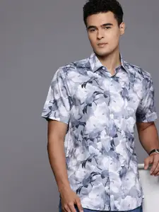 Allen Solly Pure Cotton Classic Fit Floral Printed Casual Shirt