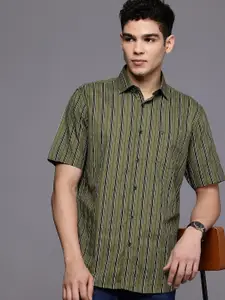 Allen Solly Pure Cotton Classic Fit Striped Casual Shirt
