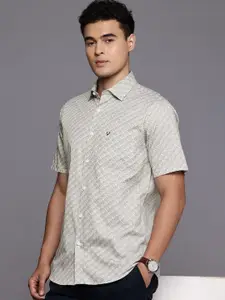 Allen Solly Pure Cotton Classic Fit Printed Casual Shirt