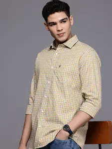 Allen Solly Pure Cotton Classic Fit Tartan Checks Casual Shirt