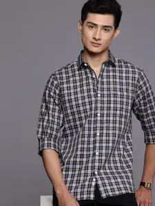 Allen Solly Pure Cotton Classic Fit Checked Casual Shirt