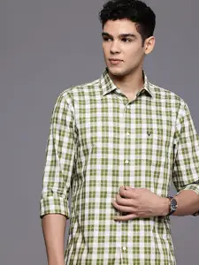 Allen Solly Sport Fit Checked Pure Cotton Casual Shirt