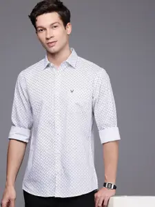 Allen Solly Pure Cotton Classic Fit Geometric Printed Casual Shirt
