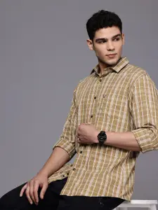 Allen Solly Sport Fit Checked Pure Cotton Casual Shirt