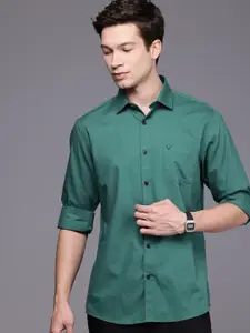 Allen Solly Pure Cotton Textured Sport Fit Casual Shirt