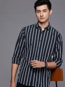 Allen Solly Pure Cotton Classic Fit Striped Casual Shirt