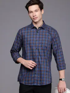 Allen Solly Classic Checked Pure Cotton Casual Shirt
