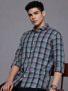 Allen Solly Sport Fit Checked Pure Cotton Casual Shirt