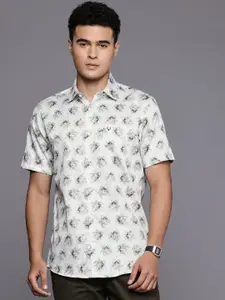 Allen Solly Pure Cotton Classic Fit Floral Printed Casual Shirt