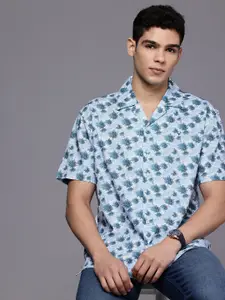 Allen Solly Relaxed Fit Floral Printed Casual Shirt