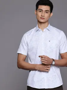 Allen Solly Pure Cotton Classic Fit Floral Printed Casual Shirt