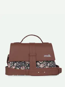 ZOUK Kriti Sanon - Chittoor Blue Kalamkari Iconic Evening Structured Satchel