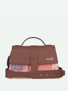 ZOUK Kriti Sanon - Kutch Gamthi Iconic Evening Printed Satchel