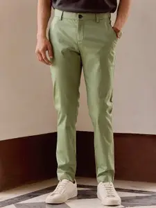 Andamen Men Casual Cotton Blend Regular Fit Chino