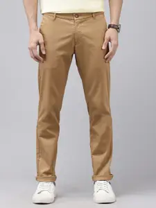 U.S. Polo Assn. Men Slim Fit Micro Disty Printed Trousers