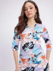 Anouk Rustic Printed Pure Cotton Kurti