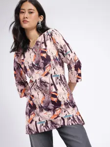 Anouk Rustic Printed Pure Cotton Kurti