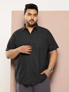 Thomas Scott Premium Geometric Printed Pure Cotton Casual Shirt