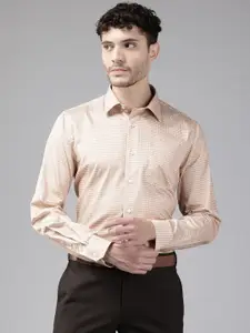 Blackberrys Cotton Printed Slim Fit Formal Shirt