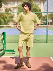 Crimsoune Club Men Cotton Regular Fit Shorts