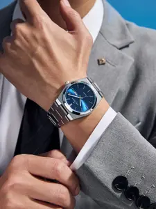 Daniel Hechter Paris Montmartre Collection Square Dial Watch for Men with Silicone Strap