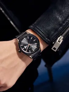 Daniel Hechter Paris Bastille Collection Analog Watch for Men with Stainless Steel Strap