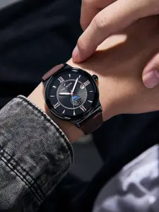 Daniel Hechter Paris Trocadero Collection Round Dial Watch for Men with Roman Indices