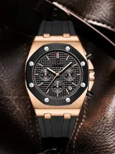 Daniel Hechter Paris Tuileries Collection Multifunctional Watch for Men with Octagone Dial