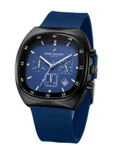 Daniel Hechter Paris Bercy Collection Multi Functional Watch for Men with Square Dial