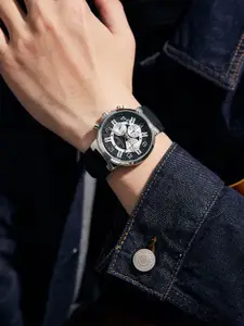 Daniel Hechter Paris Beaubourg Collection Multifunctional Watch for Men with Round Dial