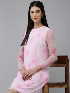 Van Heusen Woman Tie and Dye A-Line Dress