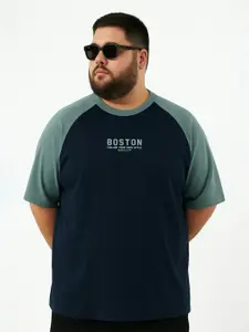 Maniac Men Colourblocked T-shirt