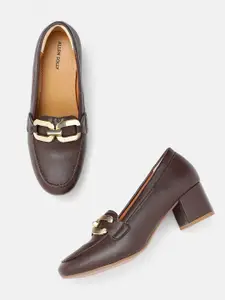 Allen Solly Block Heeled Pumps