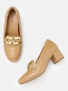 Allen Solly Block Heeled Pumps