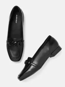 Allen Solly Women Chain Embellished Loafers