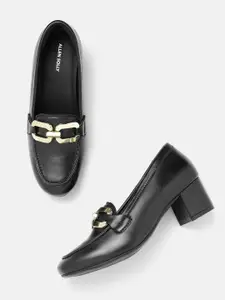 Allen Solly Block Heeled Pumps