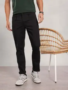 Nautica Men Cotton Flex Smart Slim Fit Trousers