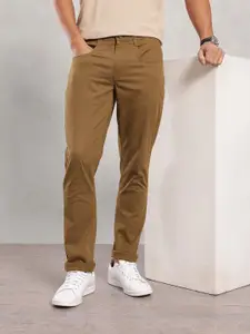 Nautica Men Cotton Flex Smart Slim Fit Trousers