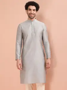 KISAH Mandarin Collar Straight Kurta