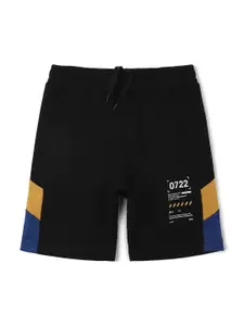 Alan Jones Boys Regular Fit Mid-Rise Shorts