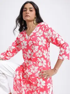 Anouk Rustic Women Floral Printed Floral Kurta