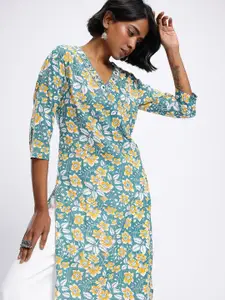 Anouk Rustic Women Floral Printed Floral Kurta